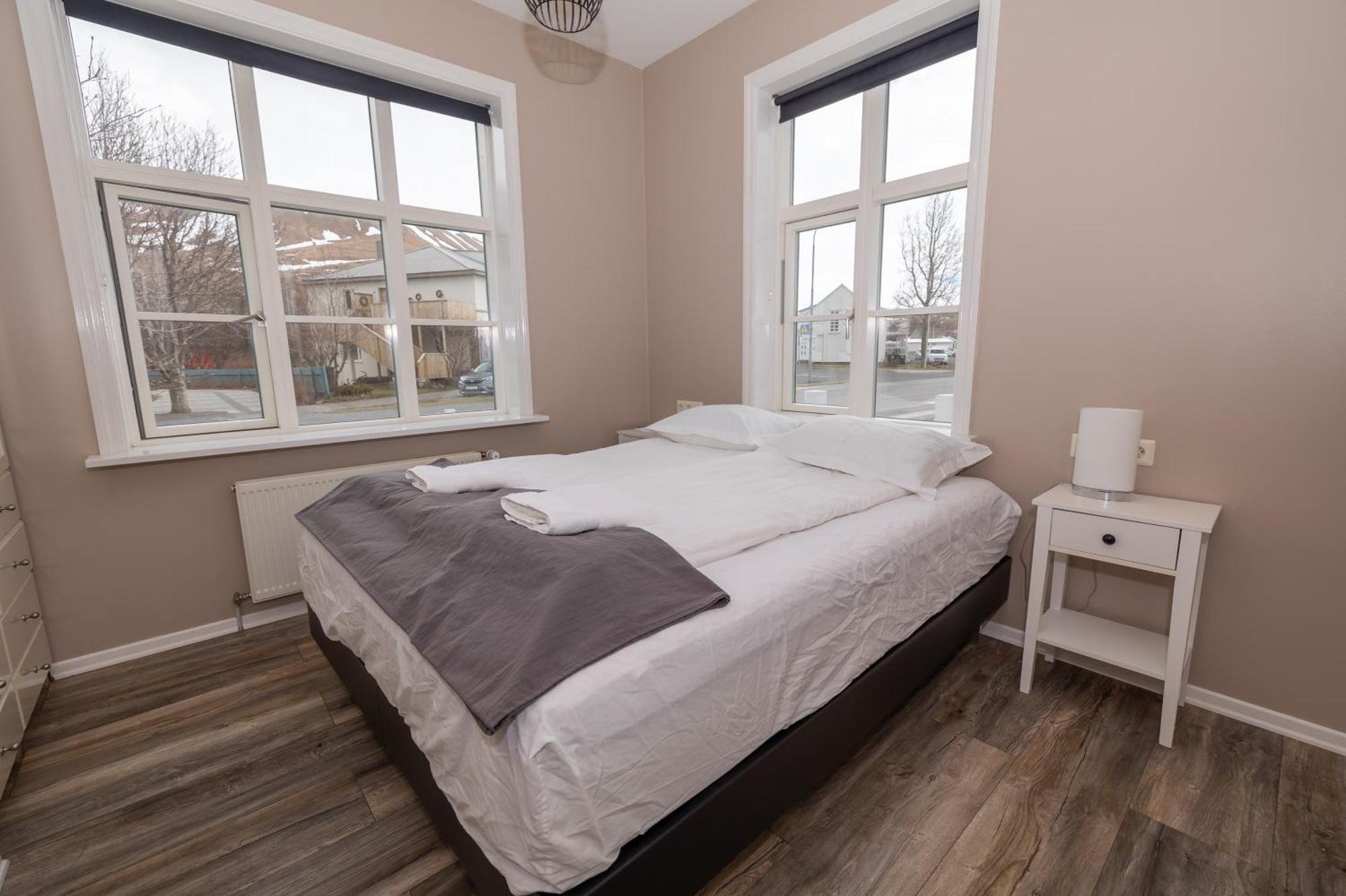 Ferienwohnung Bjarnabuth Húsavík Exterior foto