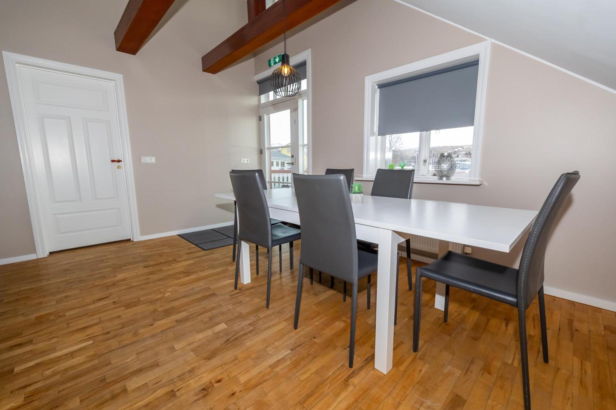 Ferienwohnung Bjarnabuth Húsavík Exterior foto