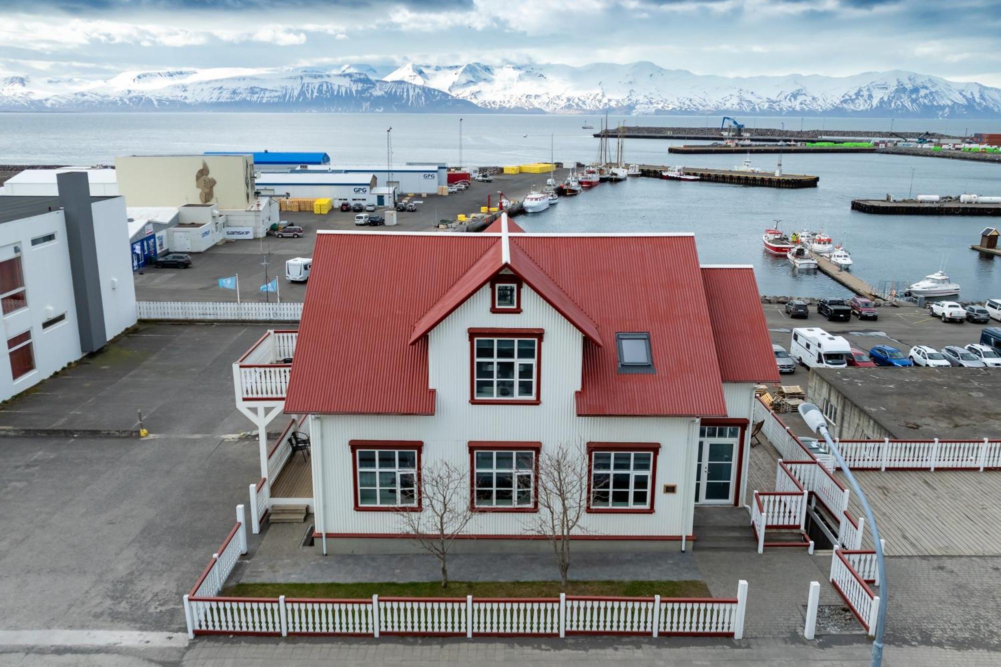 Ferienwohnung Bjarnabuth Húsavík Exterior foto