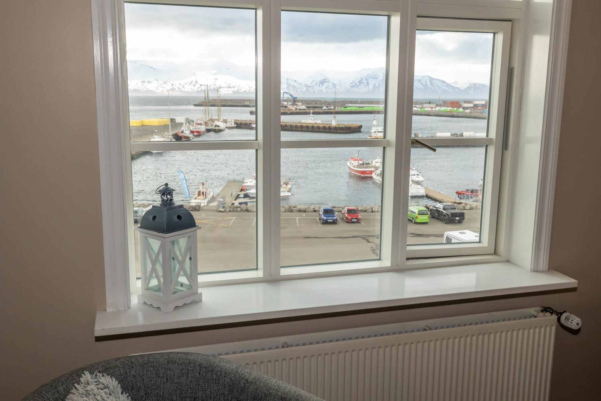 Ferienwohnung Bjarnabuth Húsavík Exterior foto